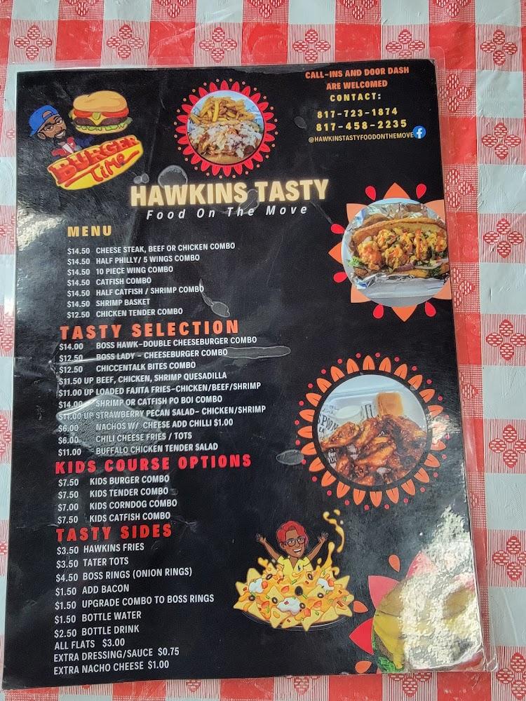 Hawkins Tasty Food Menu image 2