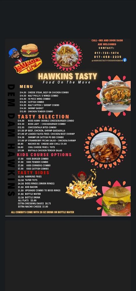 Hawkins Tasty Food Menu image 3
